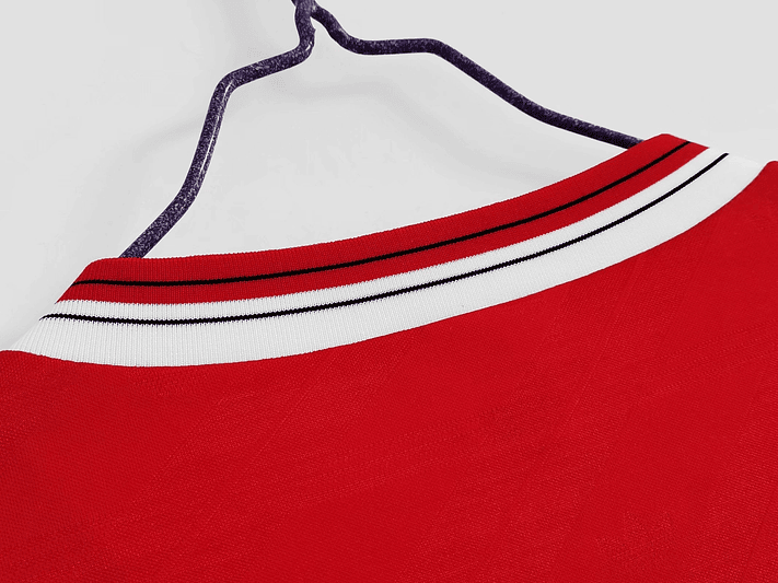 Manchester United 1986/88 (Home Kit - Long Sleeve) 6