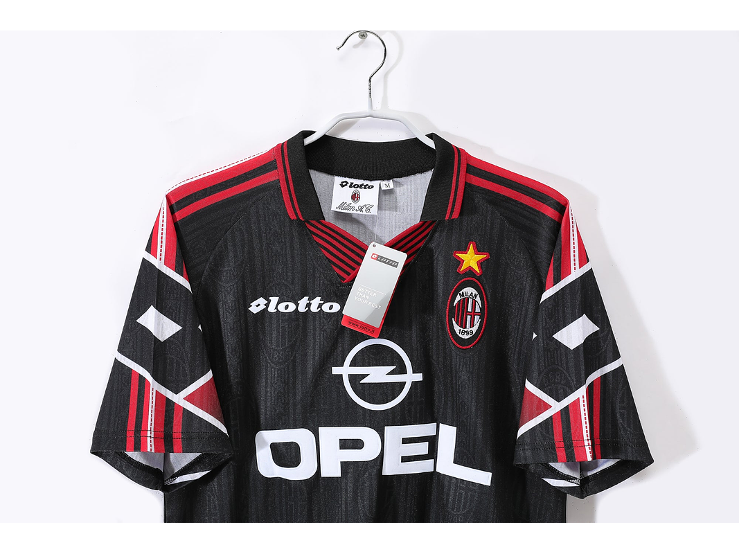 AC Milan 1997/98 (Third Kit - Black) 4