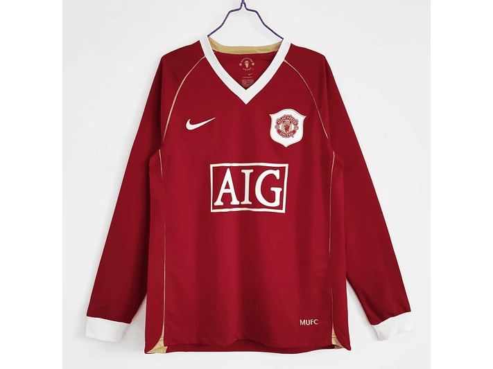 Manchester United 2006/07 (Home Kit - Long Sleeve) 1