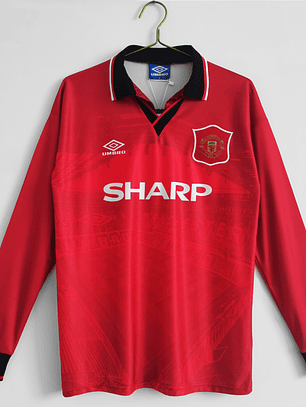 Manchester United 1994/96 (Home Kit  - Long Sleeve)