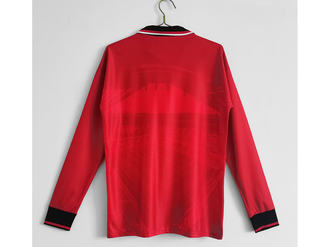 Manchester United 1994/96 (Home Kit  - Long Sleeve) 6