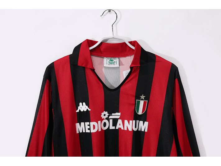 AC Milan 1988/89 (Home Kit - Long Sleeve) 2