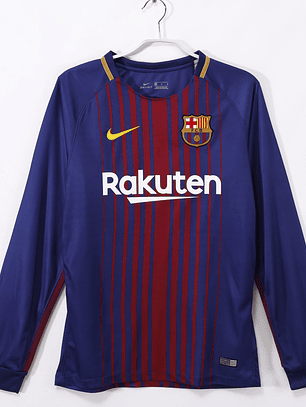 Barcelona 2017/18 (Home Kit – Long Sleeve)