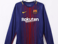 Barcelona 2017/18 (Home Kit – Long Sleeve) - thumbnail 1