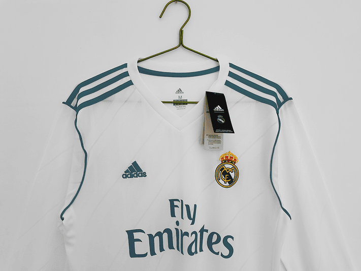 Real Madrid 2017/18 (Home Kit – Long Sleeve) 2
