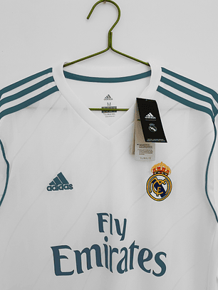 Real Madrid 2017/18 (Home Kit – Long Sleeve)