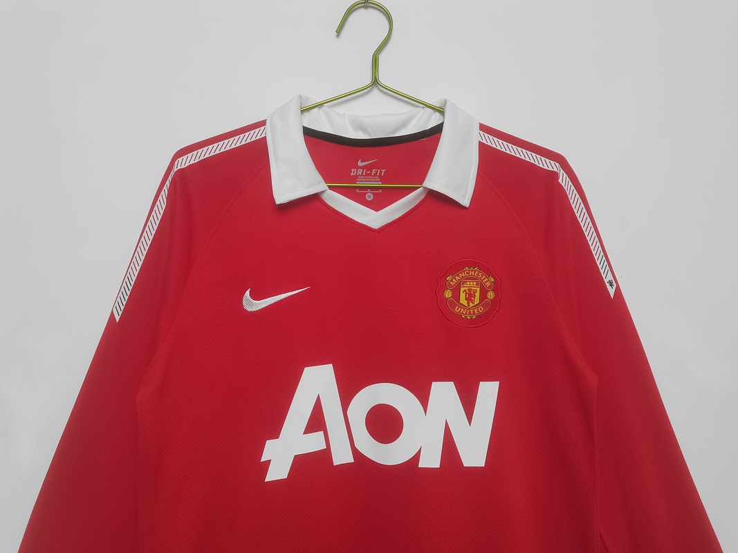 Manchester United 2010/11 (Home Kit - Long Sleeve) 2