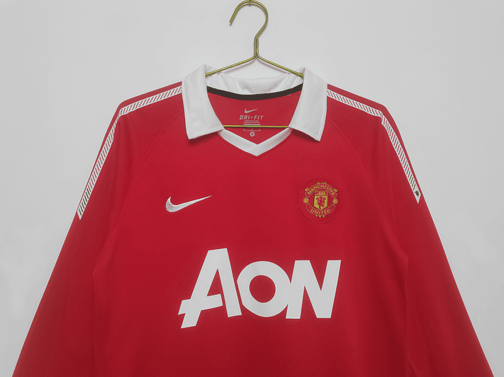 Manchester United 2010/11 (Home Kit - Long Sleeve) 2