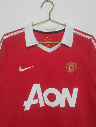 Manchester United 2010/11 (Home Kit - Long Sleeve)