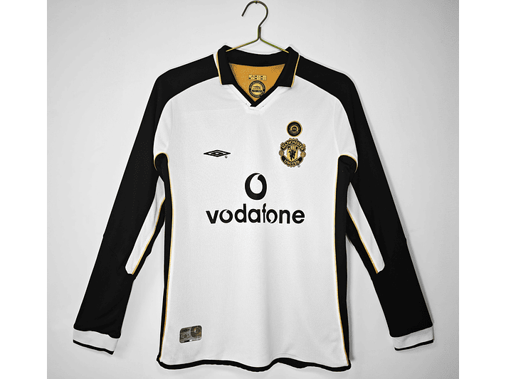 Manchester United 2001/02 Centenary (White - Long Sleeve) 1