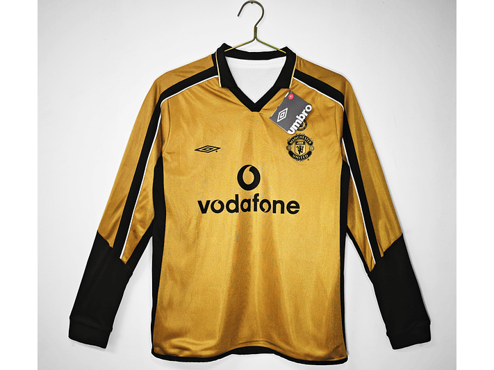 Manchester United 2001/02 Centenary (Gold - Long Sleeve) 1