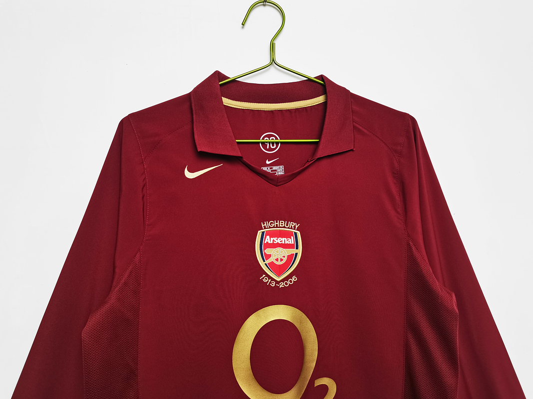 Arsenal 2005/06 (Away Kit - Long Sleeve) 2