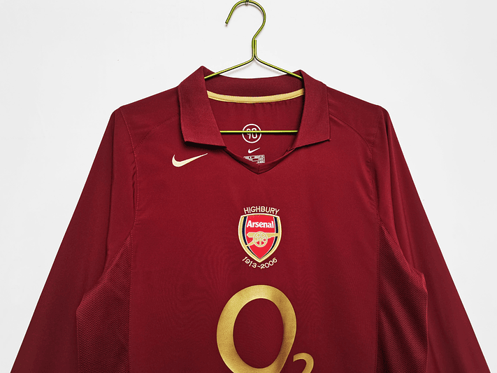 Arsenal 2005/06 (Away Kit - Long Sleeve) 2
