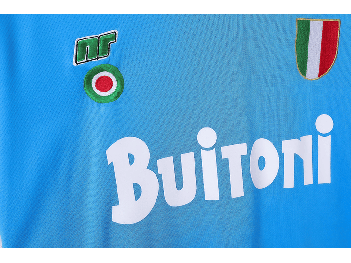 Napoles 1987/88 (Home Kit - Kids) 4