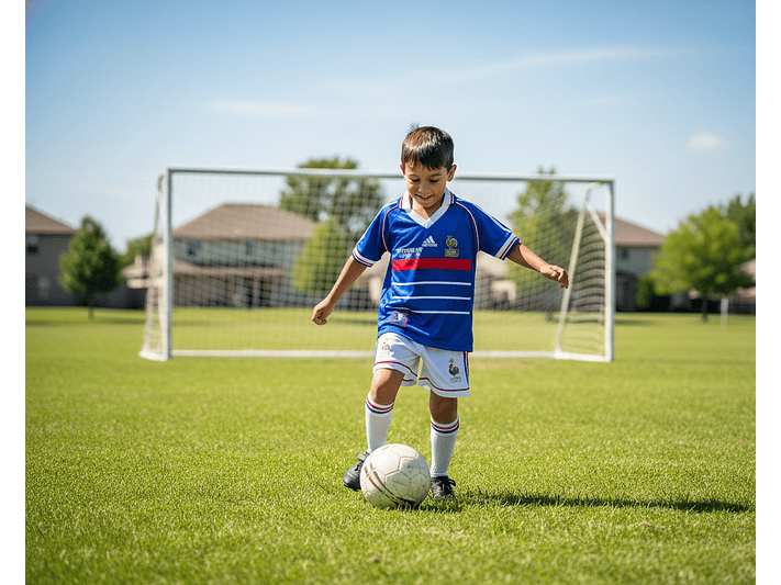 Francia 1998/99 (Home Kit - Kids) 8