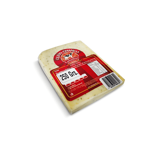 Queso Chanco trozo especiado con Orégano x 250 Grs.