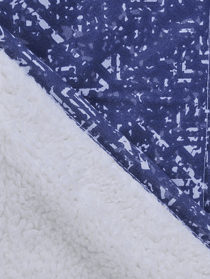 Plumón 1.5 Básico Sherpa Estampado  - Smoke