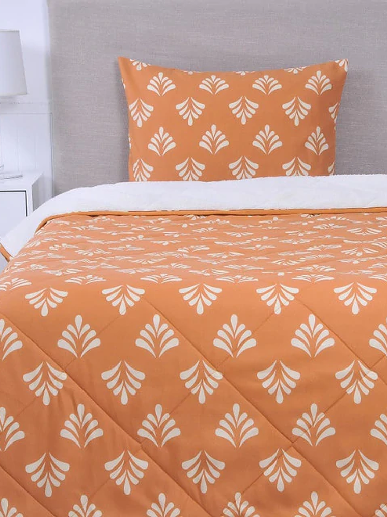 Plumón 1.5 Básico Sherpa Estampado  - Clementina 1