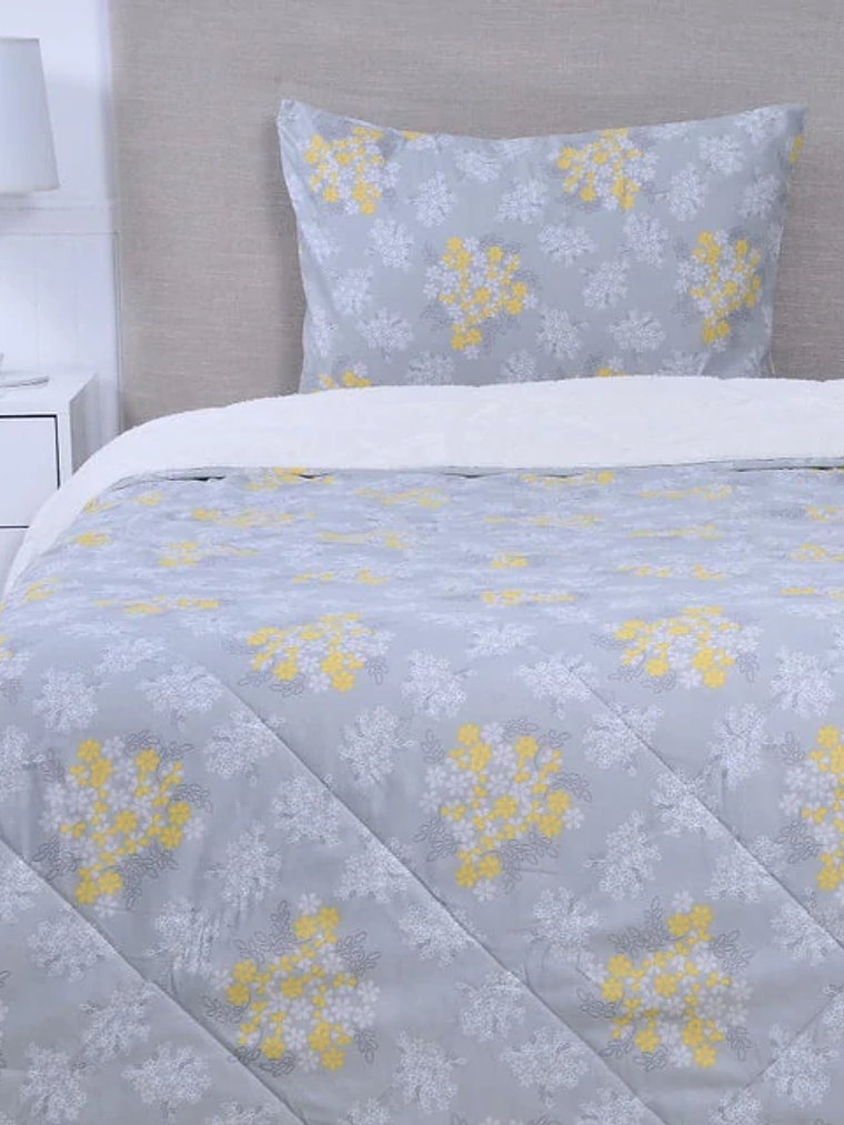 Plumón 1.5 Básico Sherpa Estampado  - Clouds 1