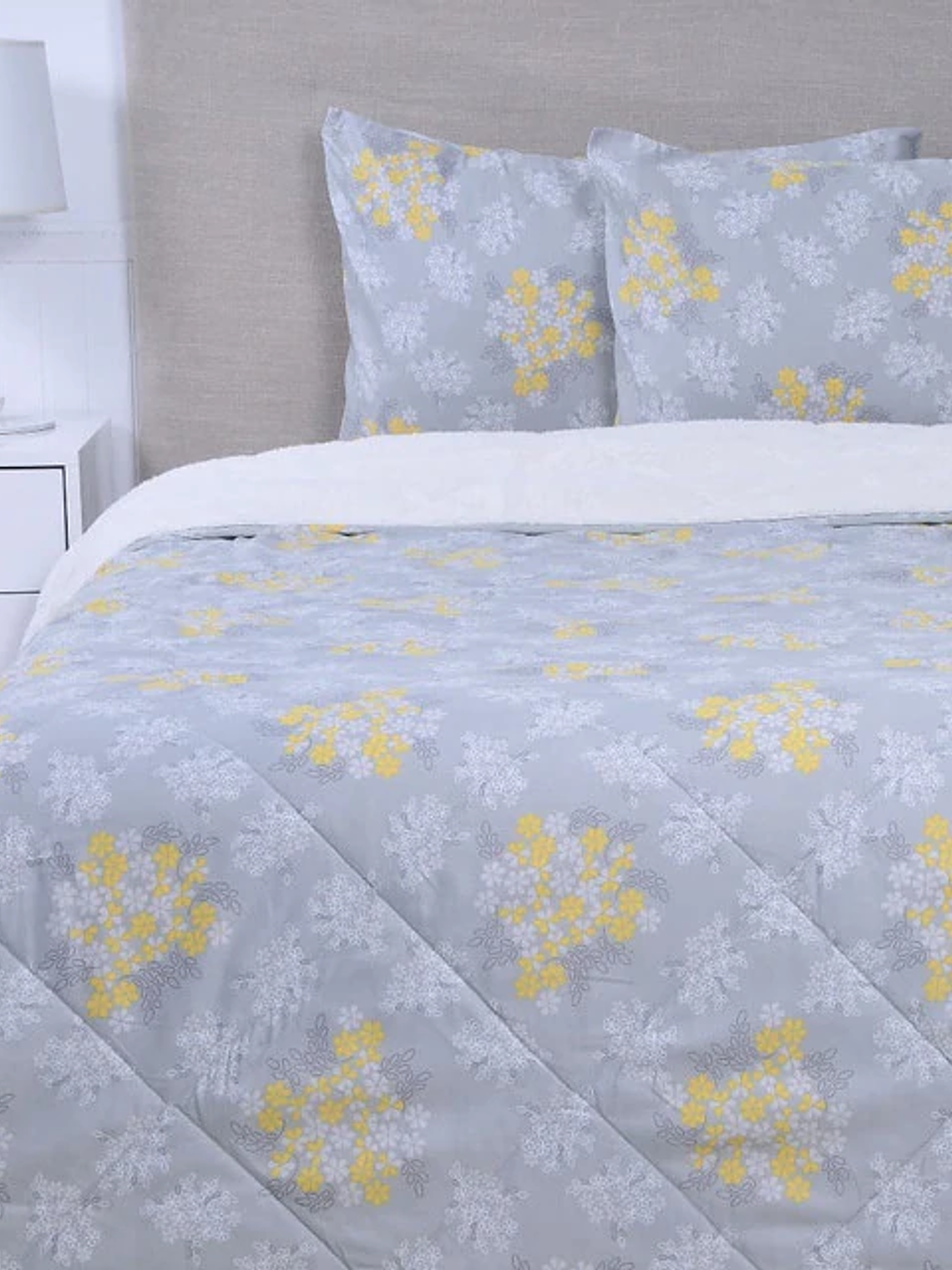 Plumón 2P Básico Sherpa Estampado  - Clouds 1