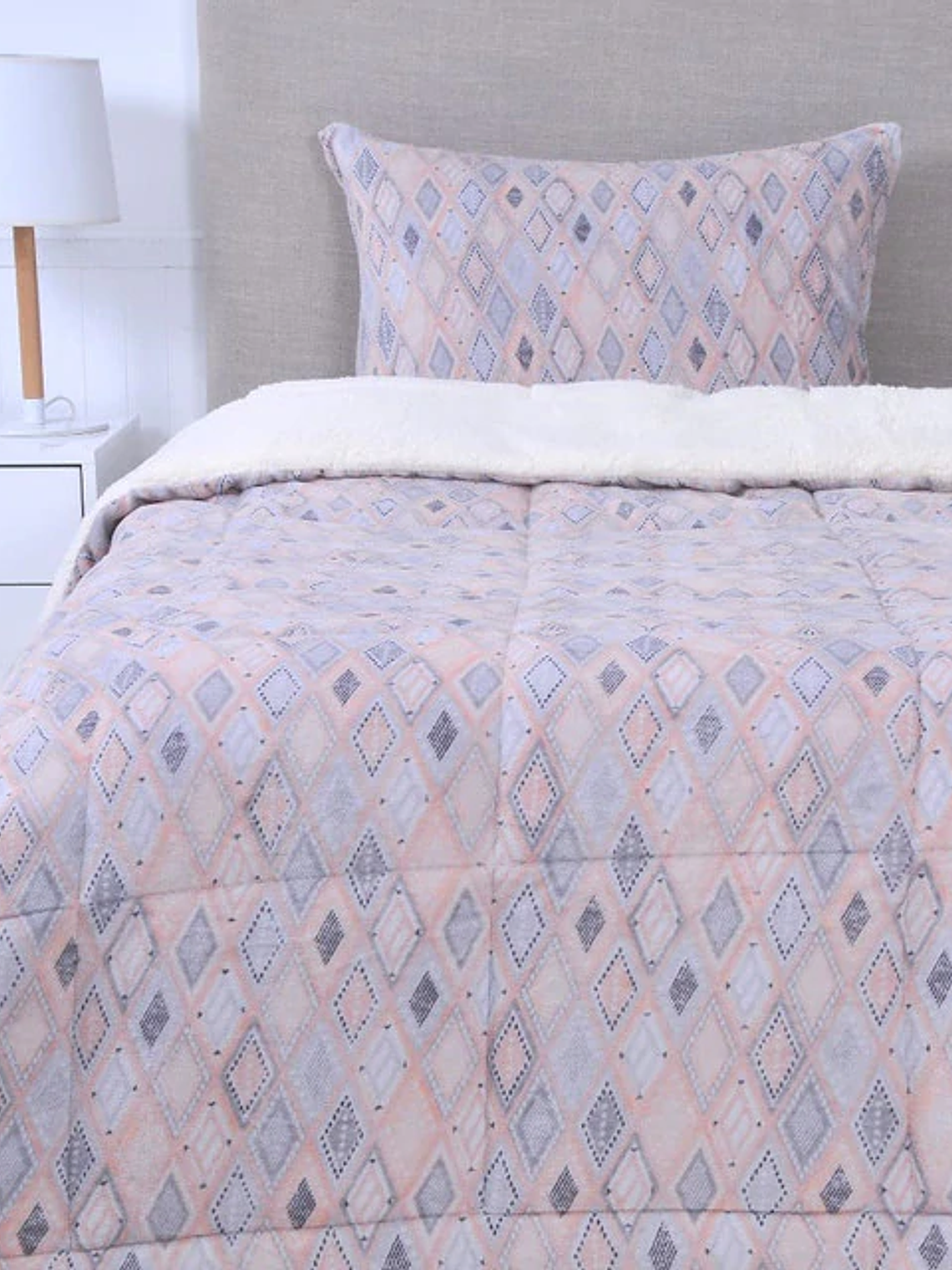 Plumón 1.5 Coral Print Sherpa - Deep 1