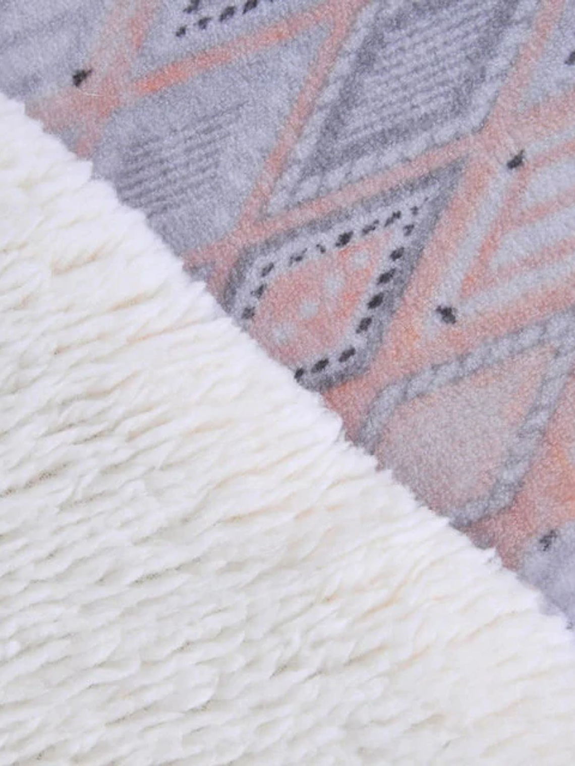 Plumón 1.5 Coral Print Sherpa - Deep 2