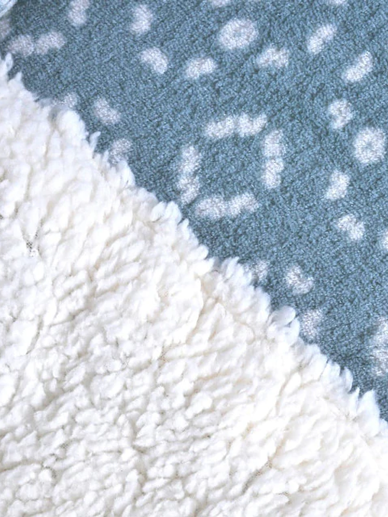 Plumón KING Coral Print Sherpa - Mist 2