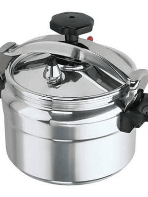 Olla Presión aluminio pulido con asa