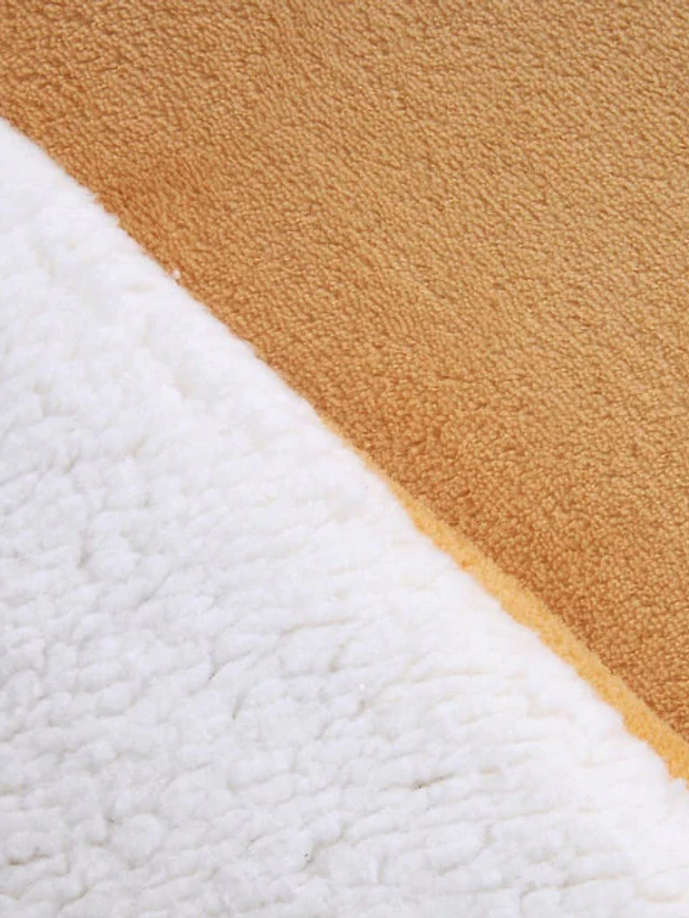 Plumón 1.5 Coral Sherpa Liso - Amarillo 2