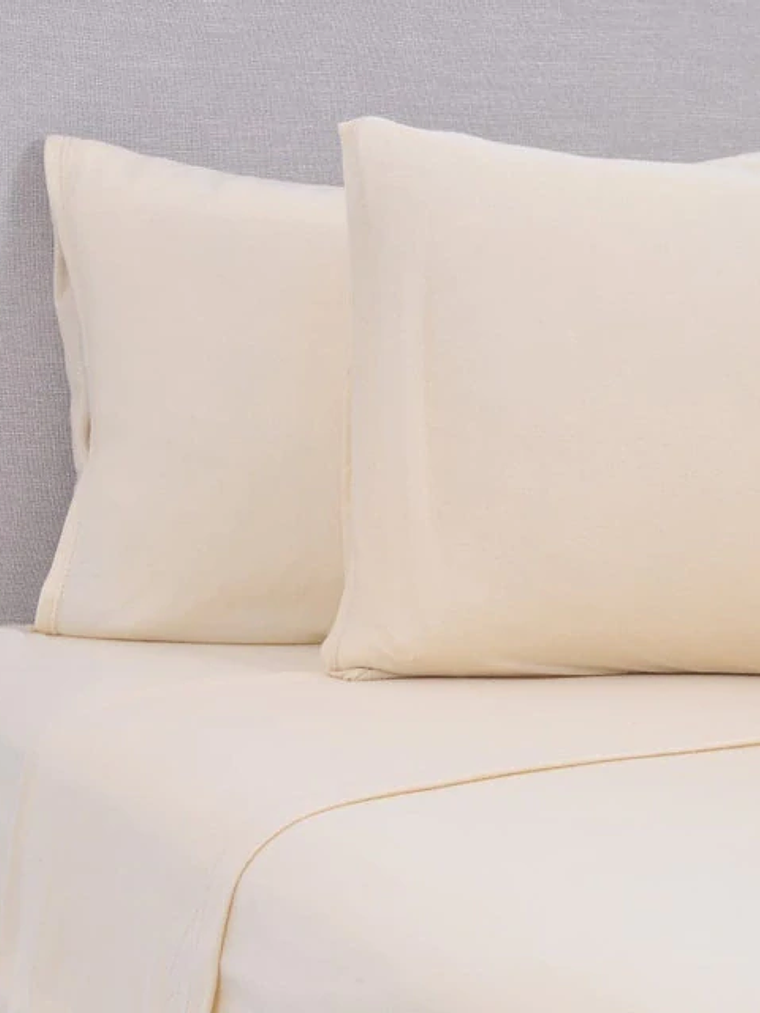 Sábana Polar Lisa 2P Crudo  1