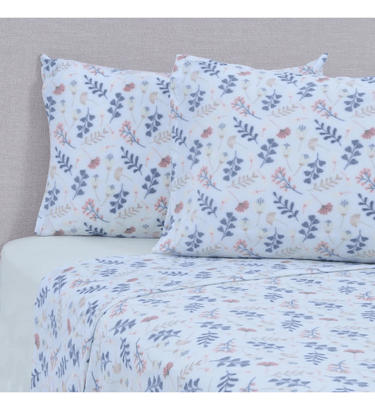 Sábana Polar Estampada 2P Curitiba (Antes $49.900)