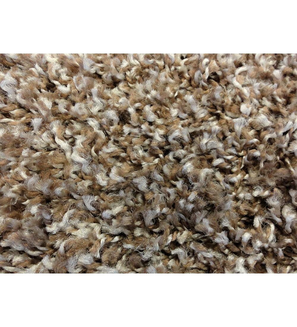 Alfombra Shaggy Casino 133x190 cm Chocolate 