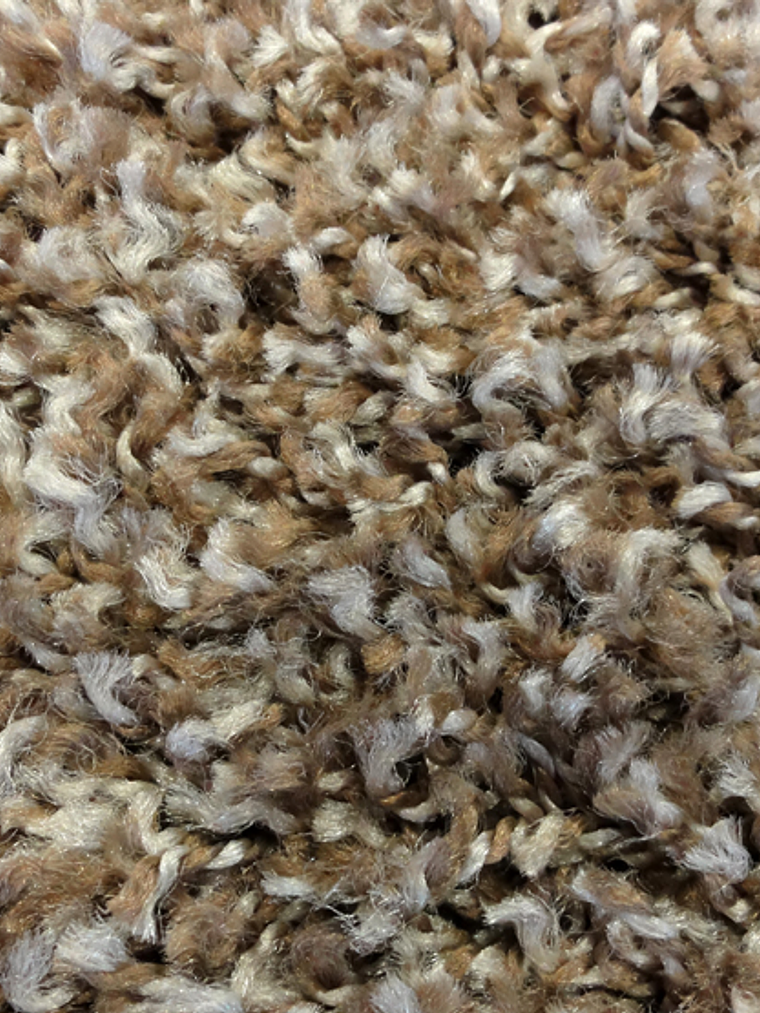 Alfombra Shaggy Casino 133x190 cm Chocolate  2