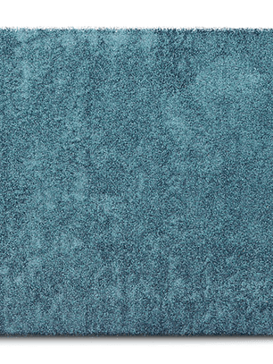 Alfombra Shaggy Casino 133x190 cm Turquesa