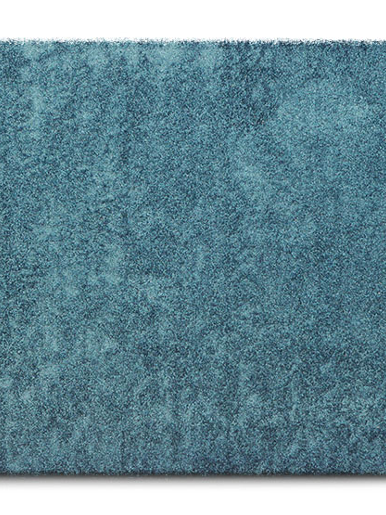 Alfombra Shaggy Casino 133x190 cm Turquesa 1