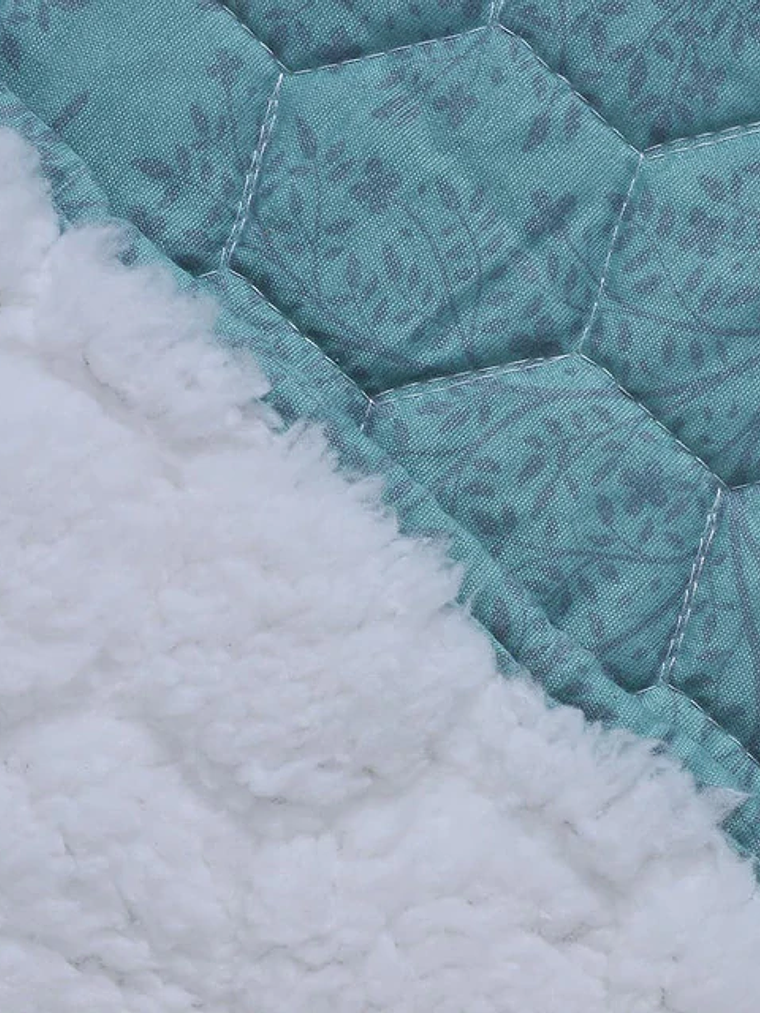 Quilt 1,5 Sherpa Estampado - Everglade 2