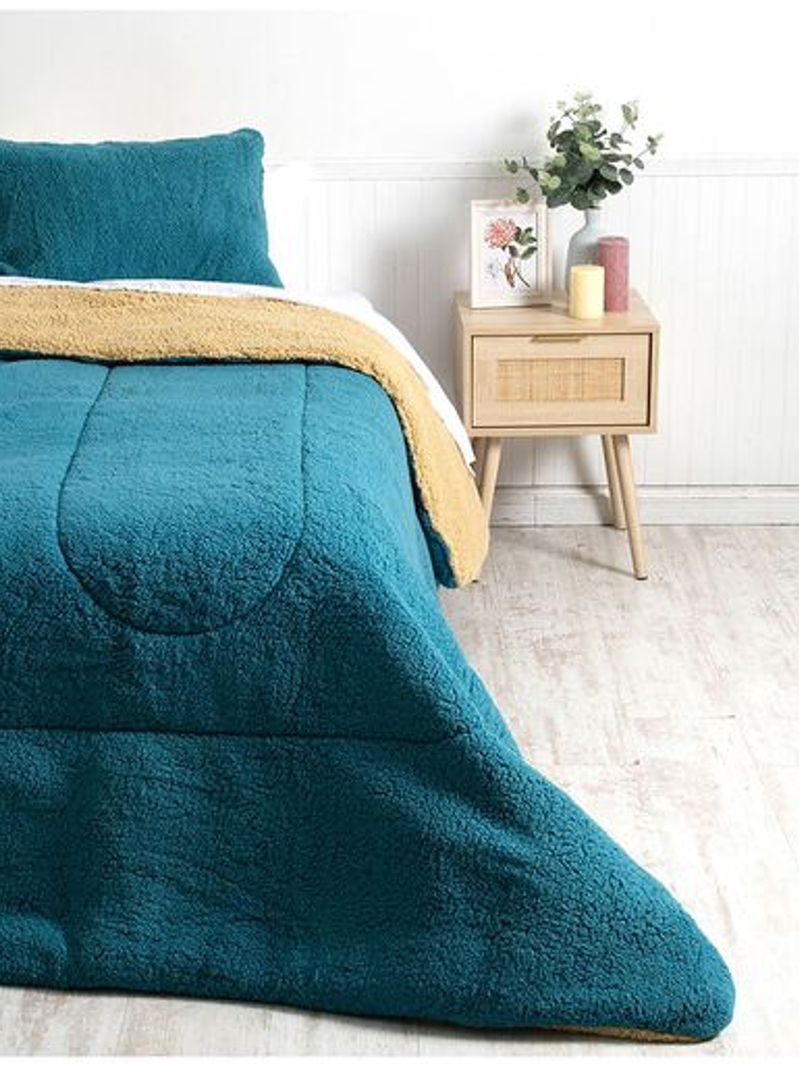 Plumón 2 Plazas Sherpa Petróleo-Mostaza 1