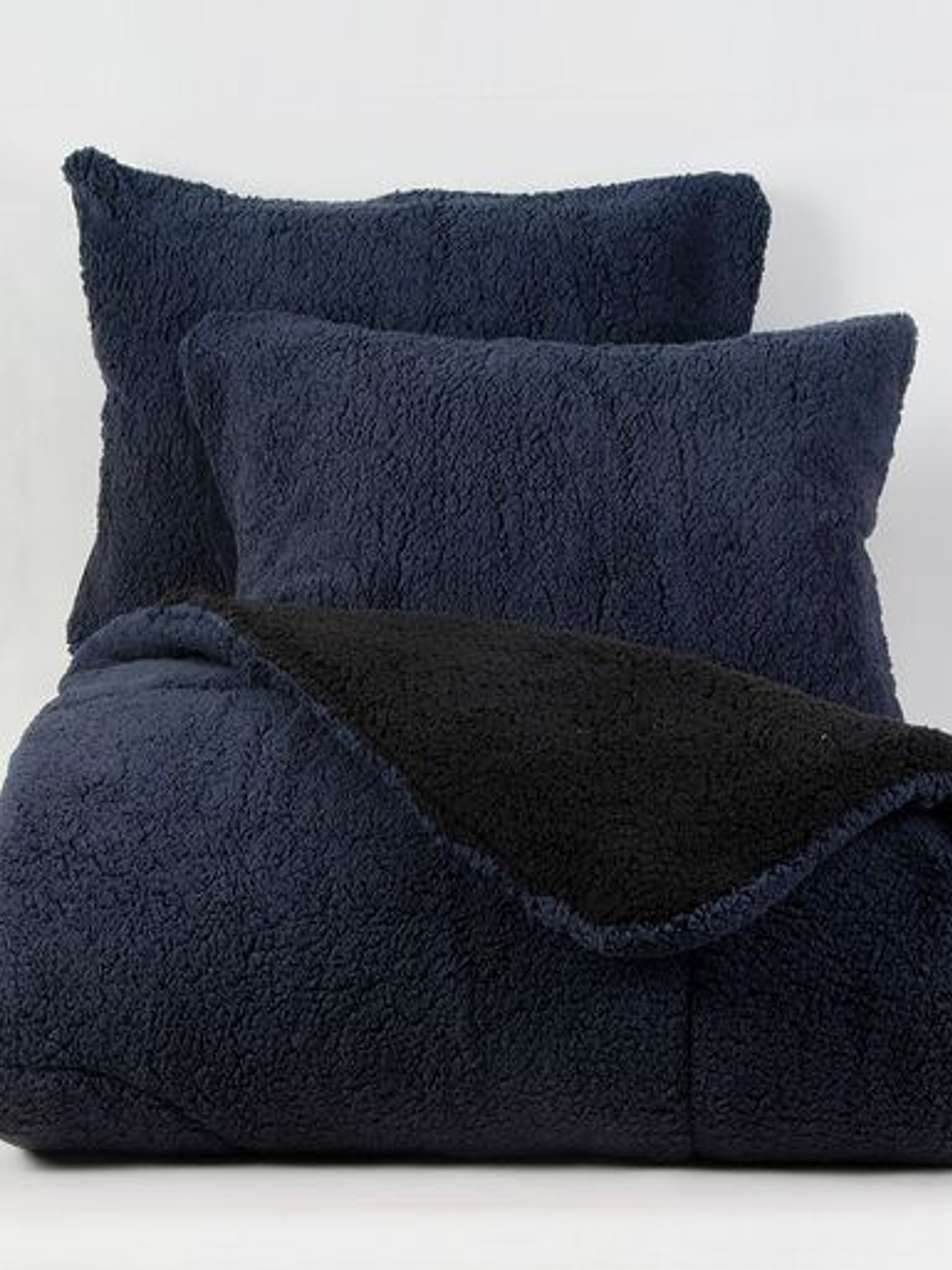 Plumón King Sherpa Negro-Gris 2