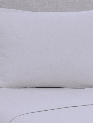 Sábana Polar Lisa 1.5P Gris