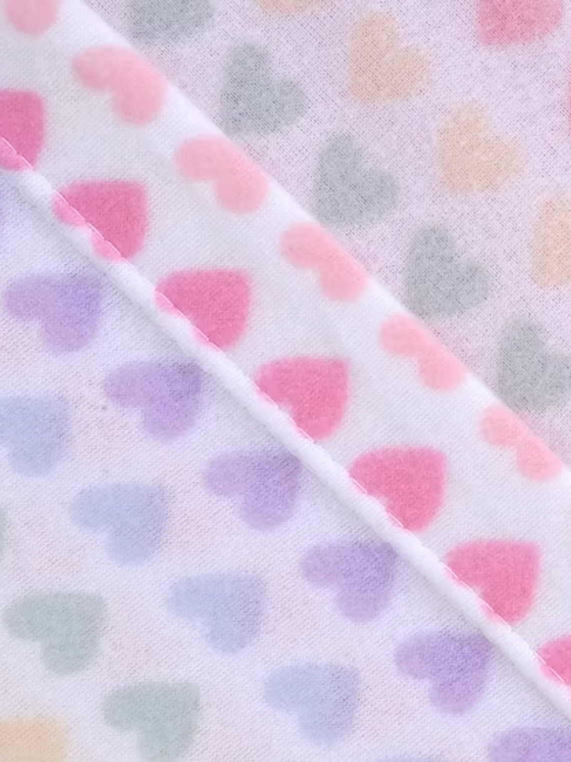 Sábana Polar Estampada Infantil - Heart 2