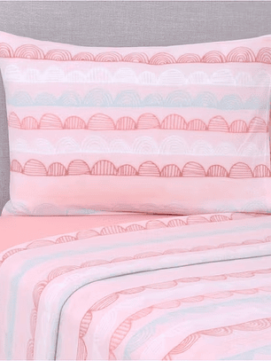 Sábana Polar Estampada Infantil - Amber