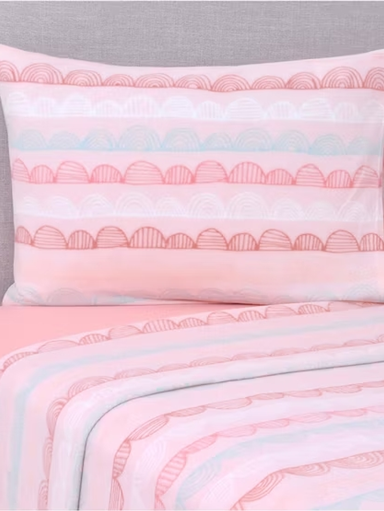 Sábana Polar Estampada Infantil - Amber 1