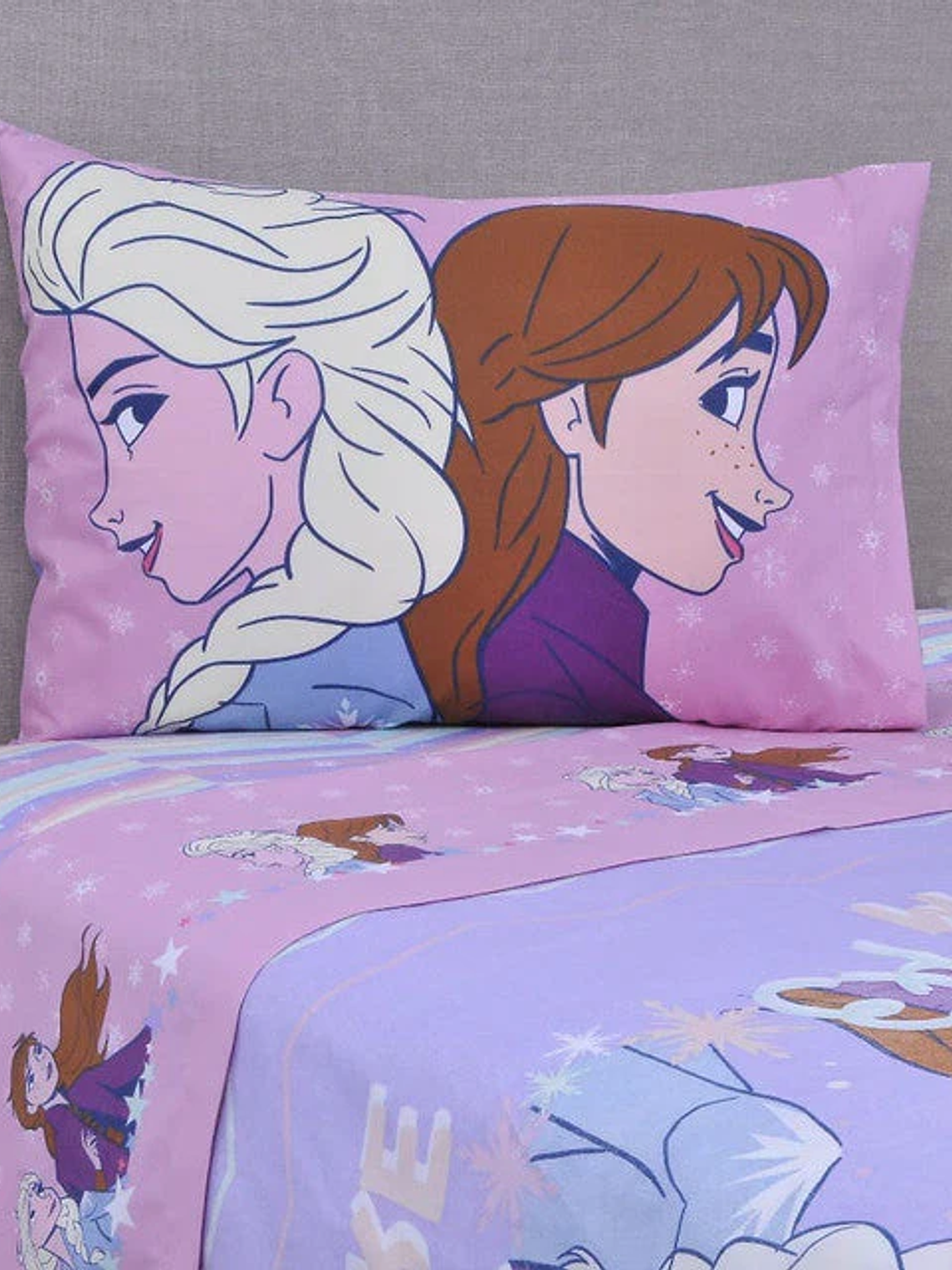 Sábana Single Infantil - Frozen Explore 1