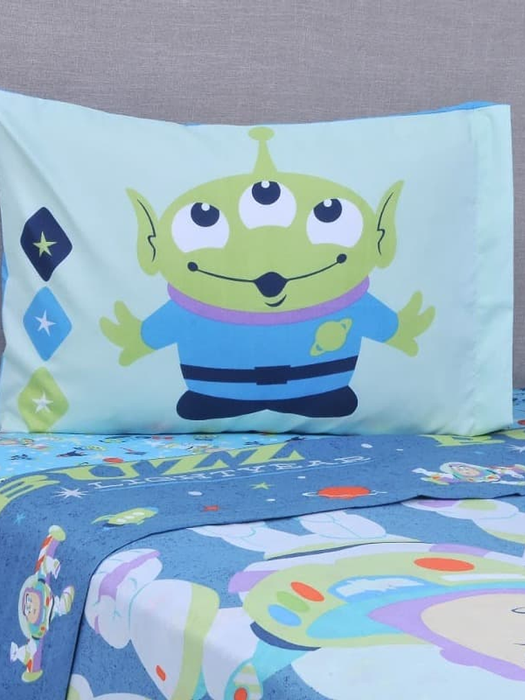 Sábana Single Infantil - Toy Stoy Buzz 1