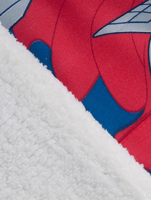 Plumón Microfibra Sherpa Single Avengers Team