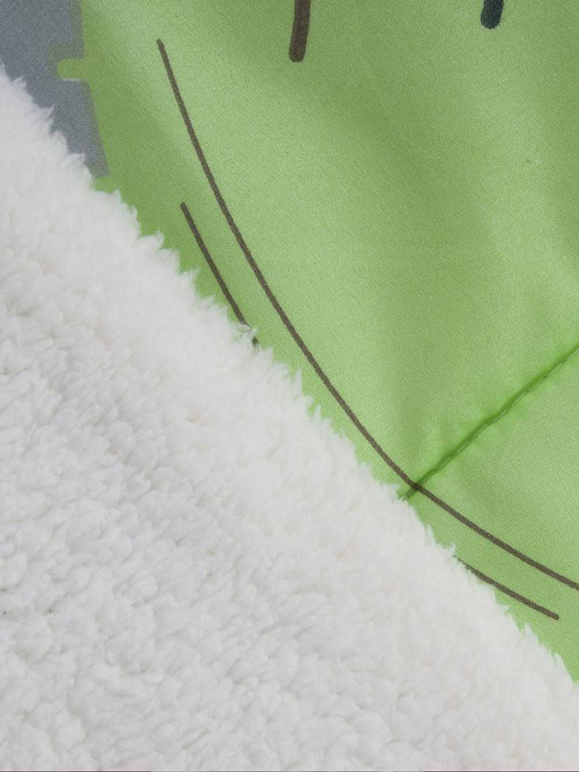 Plumón Microfibra Sherpa Single Star Wars Baby Yoda 2