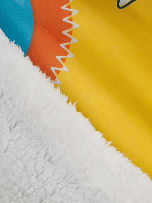 Plumón Microfibra Sherpa Single PWP Niño Huesos