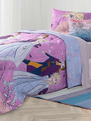 Plumón Microfibra Single Frozen Happiness