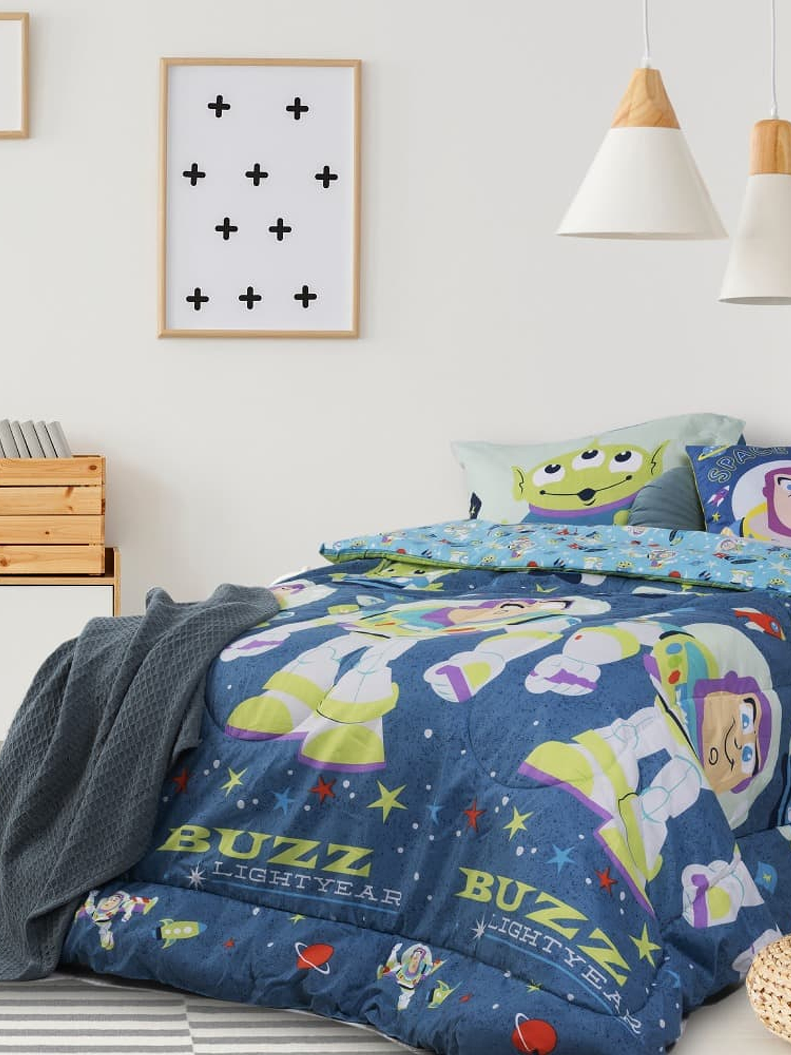 Plumón Microfibra Single Toy Story Buzz 1