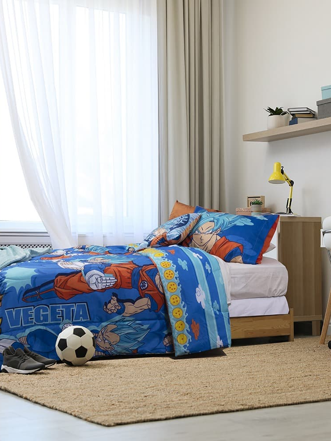 Plumón Microfibra Single Dragon Ball Z 1